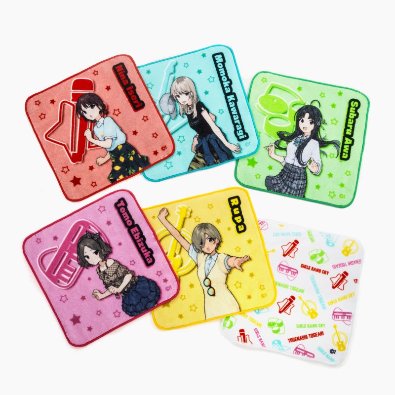 ガールズバンドクライ ハンドタオル | BD/CD/GOODS | アニメ「ガールズ 